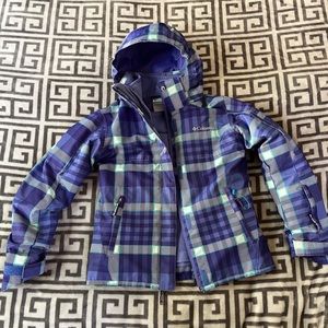 Columbia Bugaboo Girls 3-in-1 Interchange ski jacket/fleece